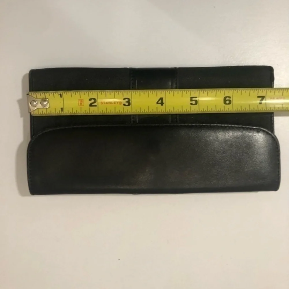 Fendi black vintage wallet authentic